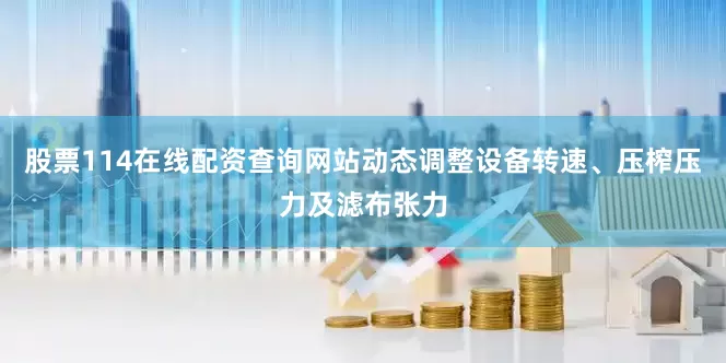 股票114在线配资查询网站动态调整设备转速、压榨压力及滤布张力